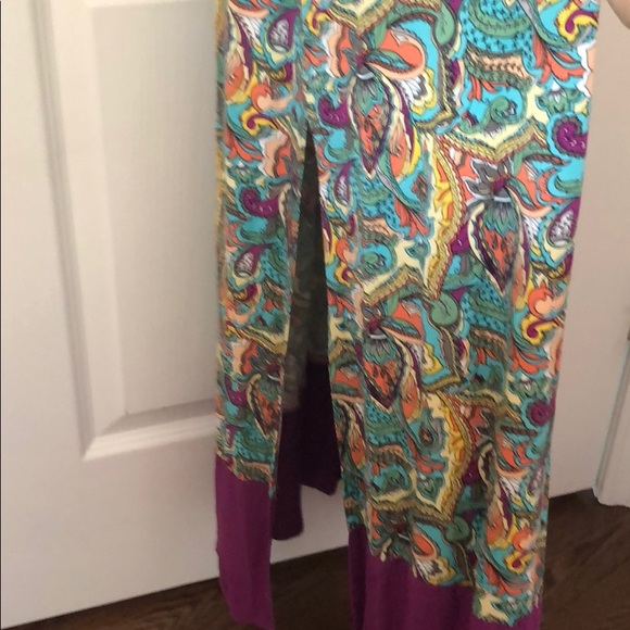 Thyme Maternity colourful maxi dress - Picture 4 of 4